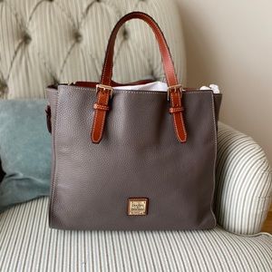 Dooney & Bourke Pebble Grain Large Mindy Bag